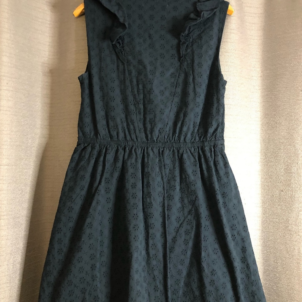 Textile Sleeveless Ruffle Dress - Picture 3 of 4
